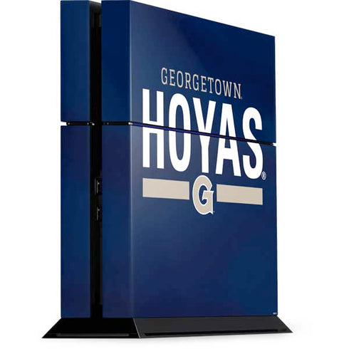 Georgetown University Hoyas Stripe PlayStation PS4 Skins