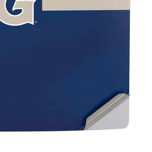 Georgetown University Hoyas Stripe PS5 Pro Disk Console Skin