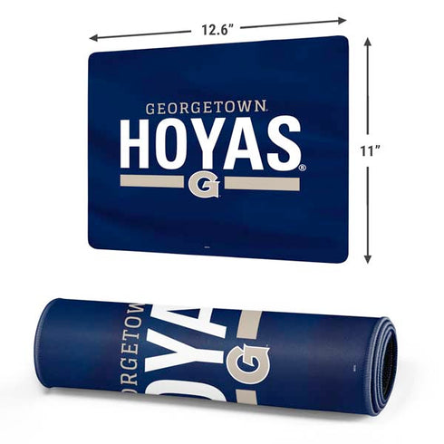 Georgetown University Hoyas Stripe Gaming Mouse Pad