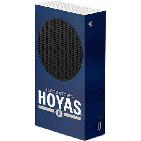 Georgetown University Hoyas Stripe Xbox Series S Skins