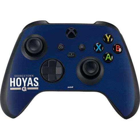 Georgetown University Hoyas Stripe XBox Series X Digital Edition Bundle Skin