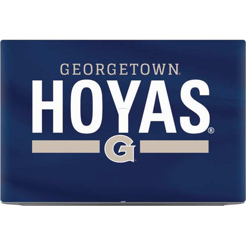 Georgetown University Hoyas Stripe Dell XPS Skin