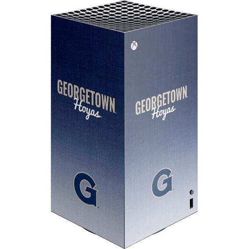 Georgetown University Hoyas XBox Series X Digital Edition Console Skin