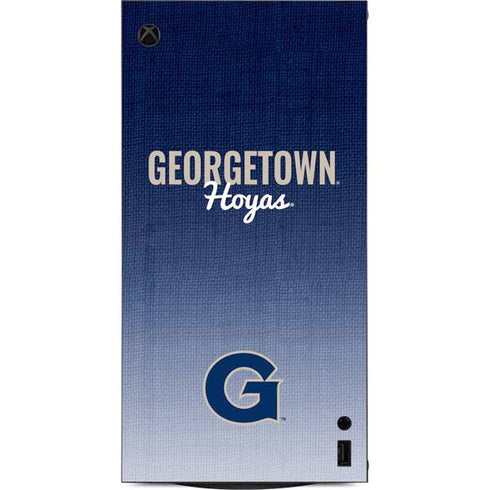 Georgetown University Hoyas XBox Series X Digital Edition Console Skin