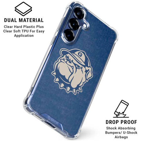 Georgetown University Jack the Bulldog Mascot Galaxy S25 Clear Case