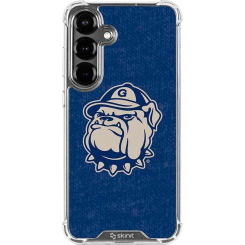 Georgetown University Jack the Bulldog Mascot Galaxy S26 Clear Case