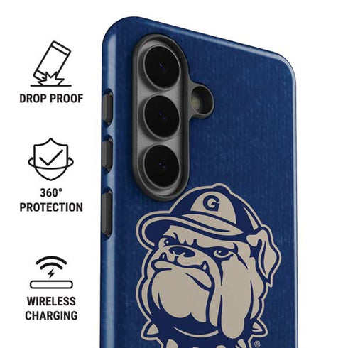 Georgetown University Jack the Bulldog Mascot Galaxy S26 Plus Impact Case