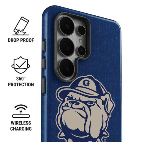 Georgetown University Jack the Bulldog Mascot Galaxy S26 Ultra Impact Case