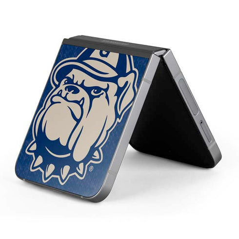 Georgetown University Jack the Bulldog Mascot Galaxy Z Flip6 Skin
