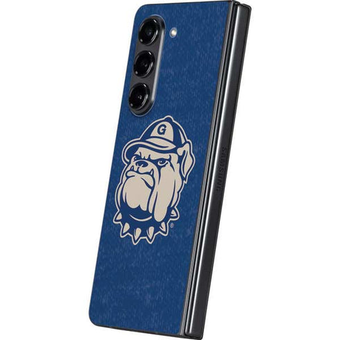 Georgetown University Jack the Bulldog Mascot Galaxy Z Fold5 5G Skin