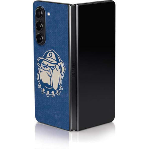 Georgetown University Jack the Bulldog Mascot Galaxy Z Fold5 5G Skin