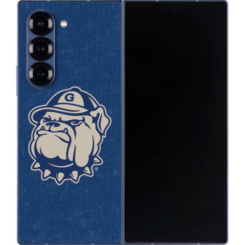 Georgetown University Jack the Bulldog Mascot Galaxy Z Fold6 Skin