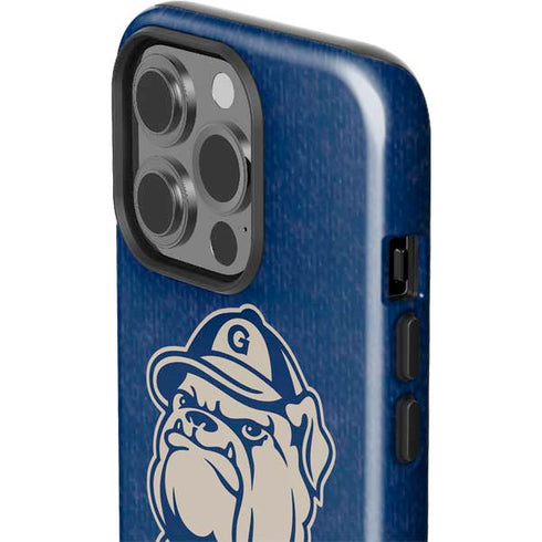 Georgetown University Jack the Bulldog Mascot iPhone 15 Pro Impact Case