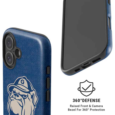 Georgetown University Jack the Bulldog Mascot iPhone 16 Magsafe Impact Case