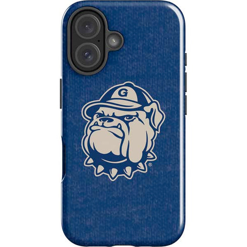 Georgetown University Jack the Bulldog Mascot iPhone 16 Plus Impact Case