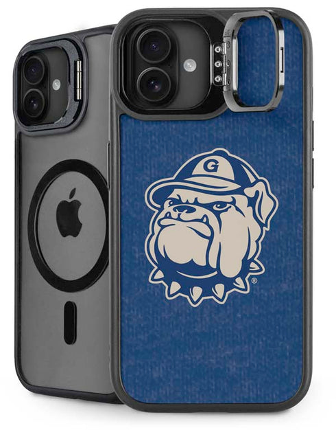 Georgetown University Jack the Bulldog Mascot iPhone 16 Plus Kickstand Case