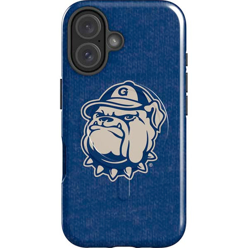 Georgetown University Jack the Bulldog Mascot iPhone 16 Plus Magsafe Impact Case