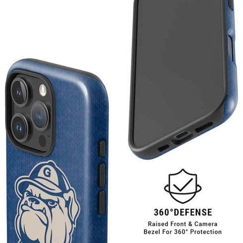 Georgetown University Jack the Bulldog Mascot iPhone 16 Pro Magsafe Impact Case