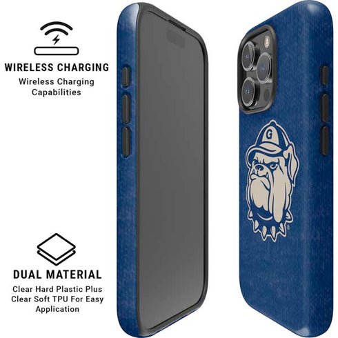Georgetown University Jack the Bulldog Mascot iPhone 16 Pro Magsafe Impact Case