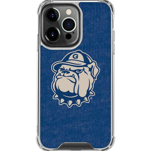 Georgetown University Jack the Bulldog Mascot iPhone 16 Pro Max Clear Case