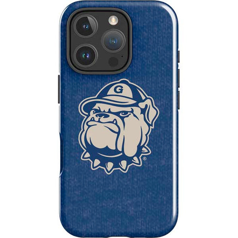 Georgetown University Jack the Bulldog Mascot iPhone 16 Pro Max Impact Case