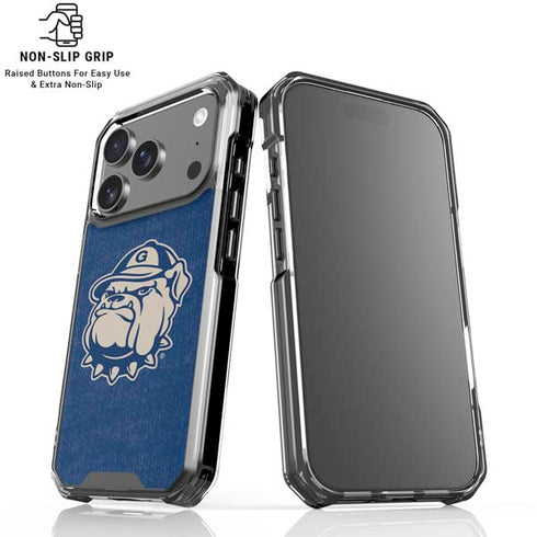 Georgetown University Jack the Bulldog Mascot iPhone 18 Pro Clear Case