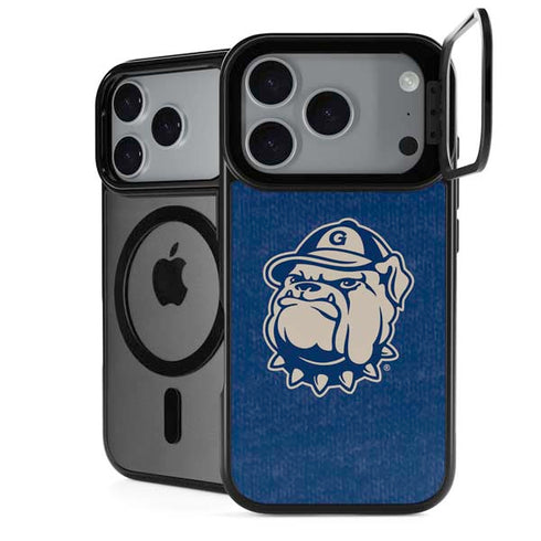 Georgetown University Jack the Bulldog Mascot iPhone 18 Pro Kickstand Case
