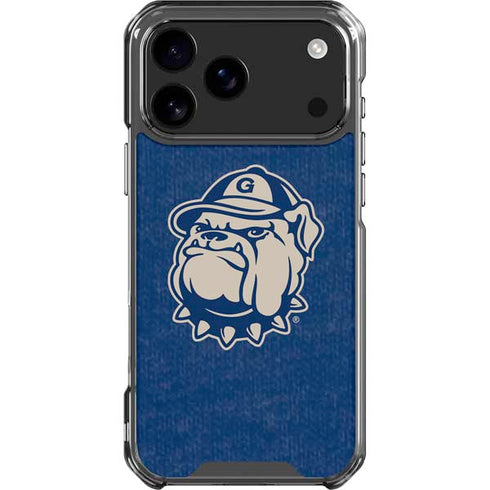 Georgetown University Jack the Bulldog Mascot iPhone 18 Pro Max Clear Case