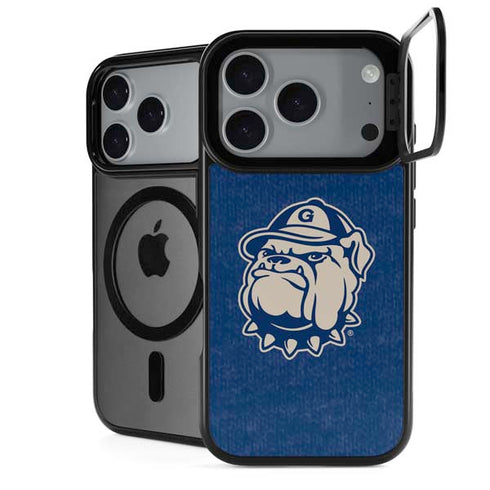 Georgetown University Jack the Bulldog Mascot iPhone 18 Pro Max Kickstand Case