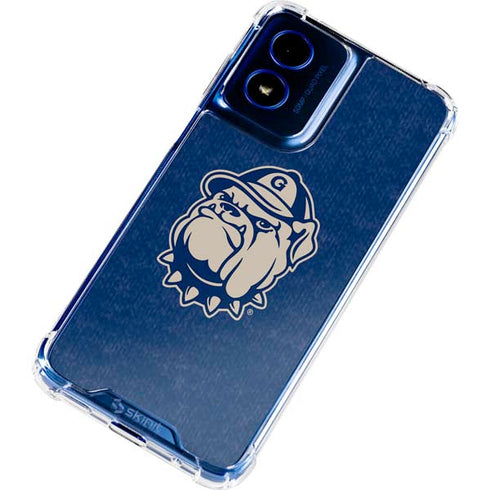 Georgetown University Jack the Bulldog Mascot Moto G Play 4G (2024) Clear Case