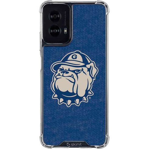 Georgetown University Jack the Bulldog Mascot Moto G Power 5G (2024) Clear Case