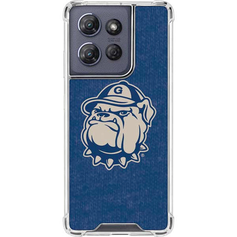 Georgetown University Jack the Bulldog Mascot Moto G Power 5G (2025) Clear Case