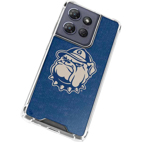 Georgetown University Jack the Bulldog Mascot Moto G Power 5G (2025) Clear Case