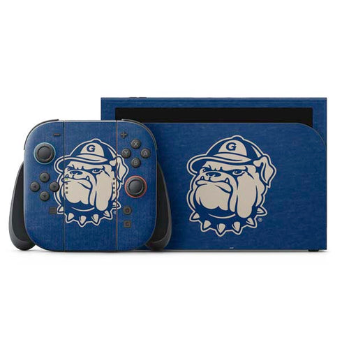 Georgetown University Jack the Bulldog Mascot Nintendo Switch 2 (2025) with Joy-Con Skin