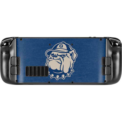 Georgetown University Jack the Bulldog Mascot Steam Deck Handheld Gaming Computer OLED Skin