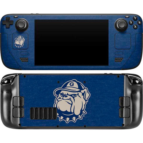 Georgetown University Jack the Bulldog Mascot Steam Deck Handheld Gaming Computer Skin