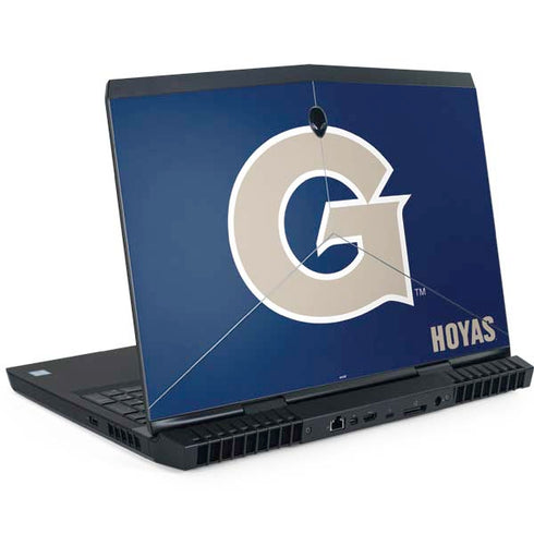 Georgetown University Large Logo Dell Alienware Skin