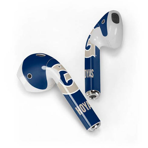 Georgetown University Large Logo Apple AirPods Skin