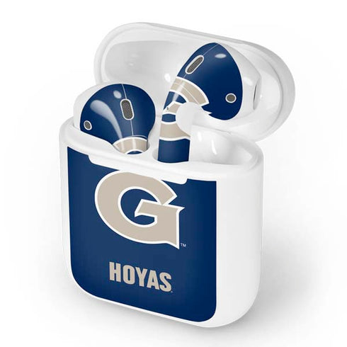 Georgetown University Large Logo Apple AirPods Skin