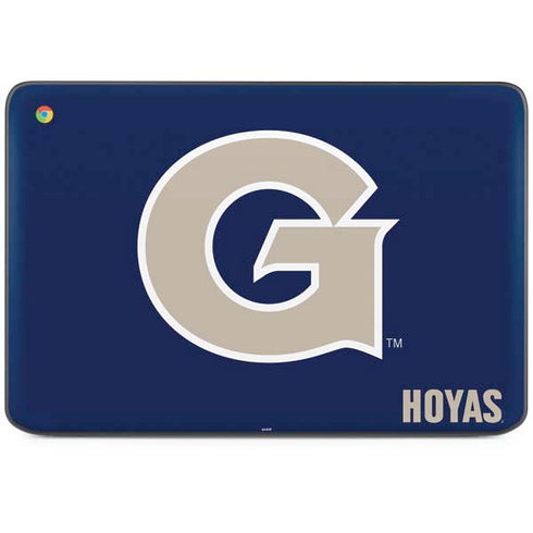 Georgetown University Large Logo HP Chromebook Skin