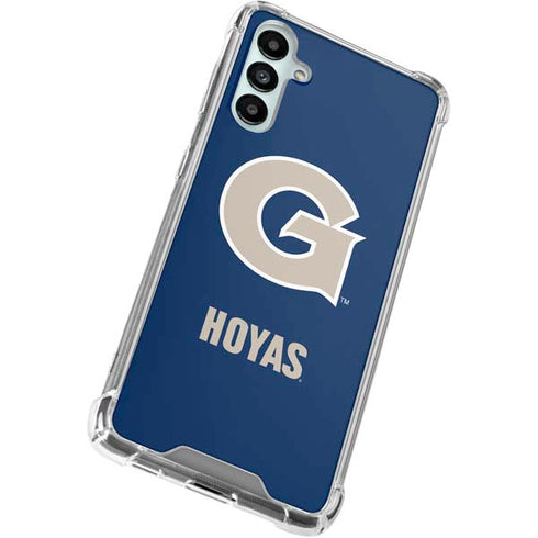 Georgetown University Large Logo Gabb Phone 4 Clear Case