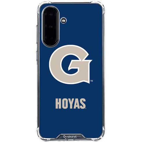 Georgetown University Large Logo Galaxy A36 5G Clear Case