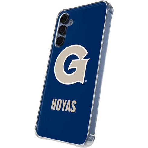 Georgetown University Large Logo Galaxy A55 5G Clear Case