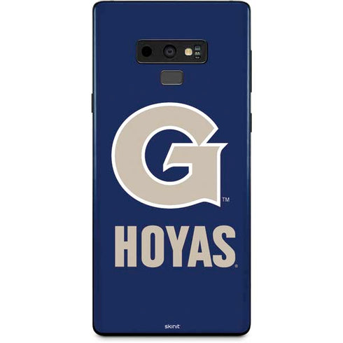 Georgetown University Large Logo Galaxy Note 9 Skin