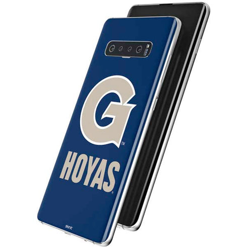 Georgetown University Large Logo Galaxy S10 Plus Skin