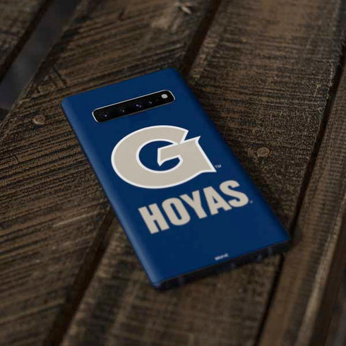Georgetown University Large Logo Galaxy S10 Skin
