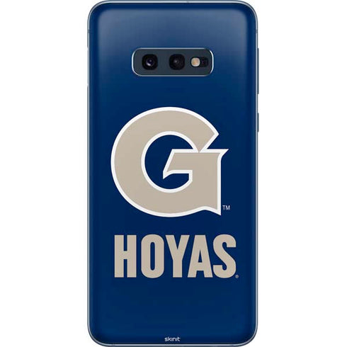 Georgetown University Large Logo Galaxy S10e Skin