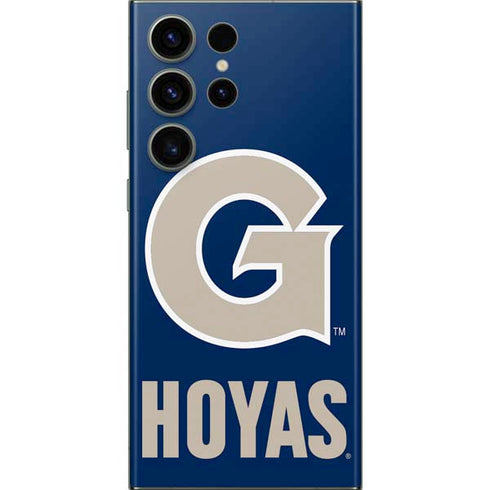 Georgetown University Large Logo Galaxy Skins