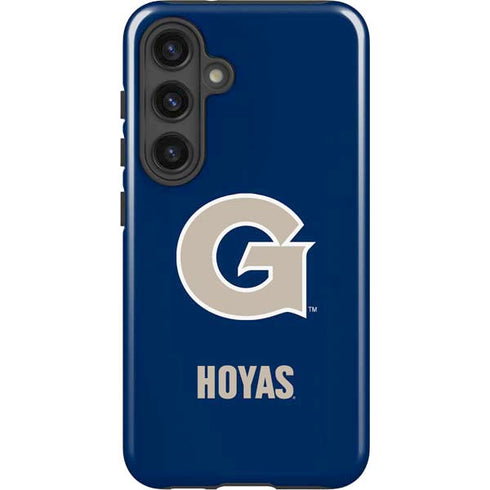 Georgetown University Large Logo Galaxy S25 Impact Case