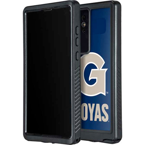 Georgetown University Large Logo Galaxy S24 Ultra Waterproof Case